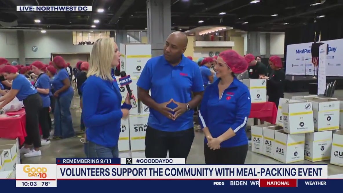 Serving other on Sept. 11 day of service